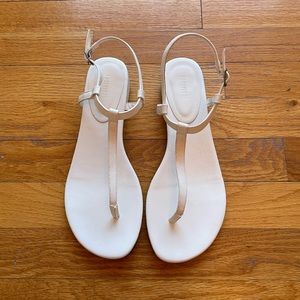 Forever 21. White sandals. Size 8